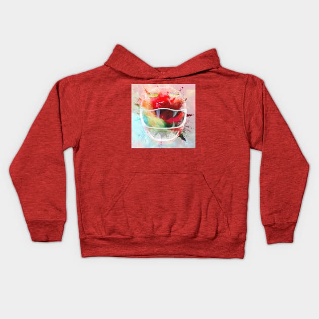 RED WILD FORCE RANGER IS THE GOAT PRWF Kids Hoodie by TSOL Games